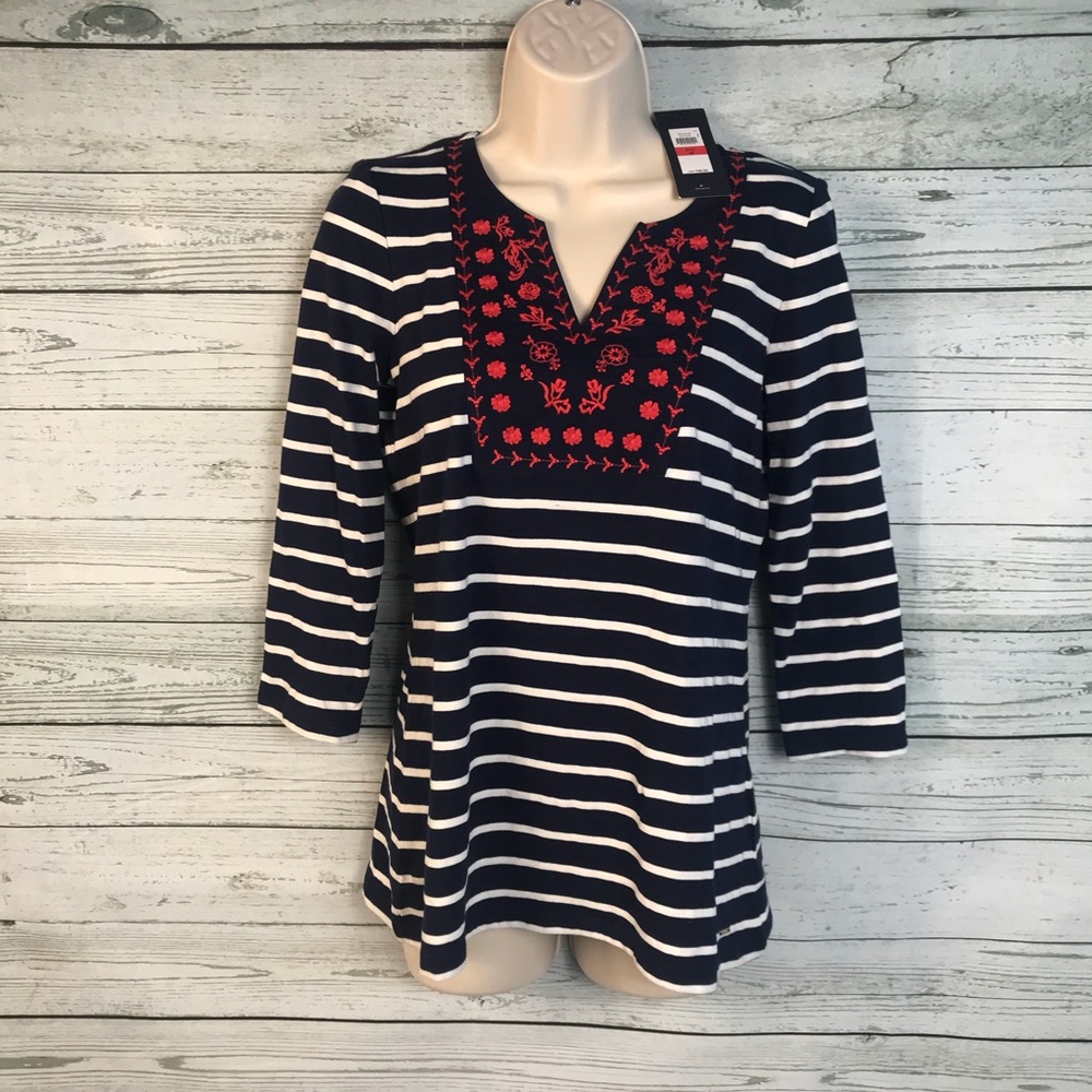 Tommy Hilfiger 3/4 sleeve blouse